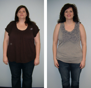 Before and after weight loss pictures with rich hair
